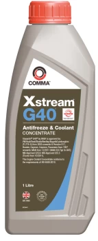 Xstream G40 Concentrated Antifreeze & Coolant - 1 litre XSG401L COMMA