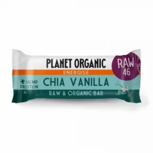Planet Organic Chia Vanilla Energise Bar 30g