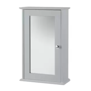Alaska Mirrored Wall Cabinet Grey