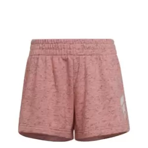 adidas 3 Bar Shorts Junior Girls - Pink