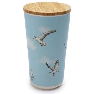 Seagull Bamboo Composite Large Round Storage Jar
