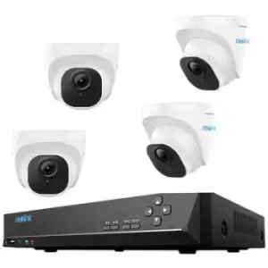 Reolink NVS8-5KD4-A rl5kd4 LAN IP-CCTV camera set 8-channel incl. 4 cameras 4096 x 2512 p