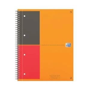 Original Oxford A4 Plus International Connect Wirebound Notebook Ruled 80 Sheets White