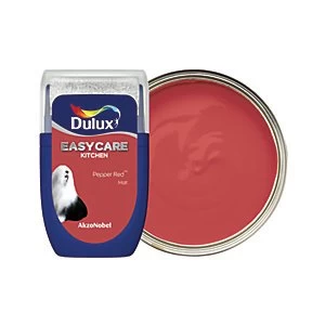 Dulux Easycare Kitchen Pepper Red Matt Emulsion Paint 30ml