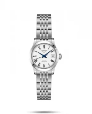 Longines Record Stainless Steel Womens Watch L2.320.4.11.6 L2.320.4.11.6