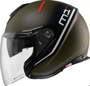 Schuberth M1 Pro Mercury Jet Helmet, green, Size XL, green, Size XL