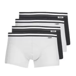 DIM ECODIM COTON X 4 mens Boxer shorts in Black - Sizes EU M,EU S,EU XL,EU L,EU XXL