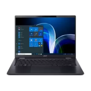 Acer TravelMate P6 TMP614-52 i7-1185G7 Notebook 35.6cm (14") WUXGA Intel Core i7 16GB LPDDR4x-SDRAM 512GB SSD WiFi 6 (802.11ax) Windows 11 Pro Black