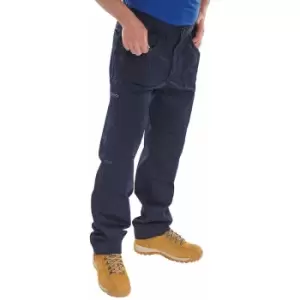 Action work trousers navy 34S - Navy Blue - Navy Blue - Click