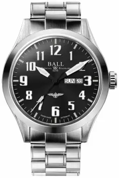 Ball Company NM2180C-S2J-BK Engineer III Silver Star Watch