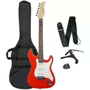 3Rd Avenue Rocket Series 4/4 Electric Guitar - Red