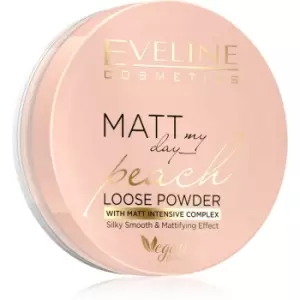 Eveline Cosmetics Matt My Day Finishing Powder with Matte Effect Shade Peach 6 g