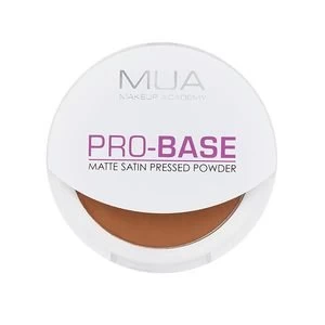 MUA Pro Base Matte Satin Pressed Powder - Caramel Brown