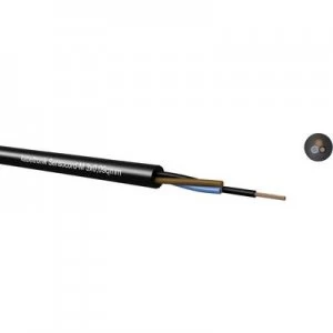 Sensor lead Sensocord 5 x 0.09mm Black Kabeltronik