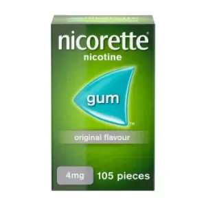 Nicorette 4mg Original Gum 105x Pieces