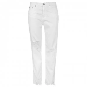 AG Jeans AG JD Jeans - Tattered White