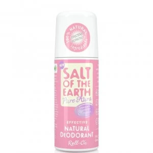 Salt of The Earth Pure Aura Natural Roll On Lavender Vanilla Scented 75ml