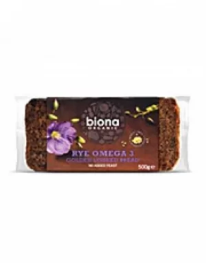 Biona Organic Rye Linseed Bread 500g