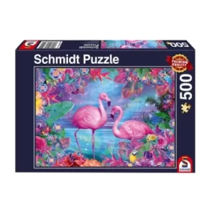 Flamingos Jigsaw Puzzle 500 Pieces
