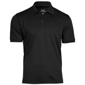 Tee Jays Mens Club Polo Shirt (XXL) (Black)