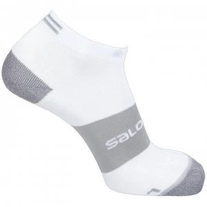 Salomon Sonic Pro Socks - White/Grey
