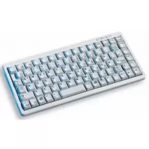 CHERRY Compact- G84-4100 keyboard USB + PS/2 AZERTY Gray