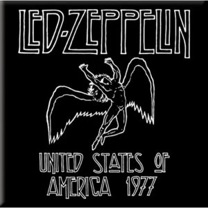 Led Zeppelin - 1977 USA Tour Fridge Magnet
