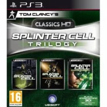 Splinter Cell Trilogy HD PS3 Game