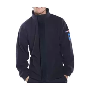 Arc Compliant Fleece Jacket Navy Navy Blue - Size L