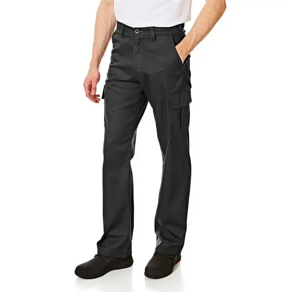 Lee Cooper Workwear Cargo Trousers Mens - Black 30 R