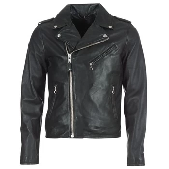 Schott LEVOQ mens Leather jacket in Black - Sizes S,M,L,XL