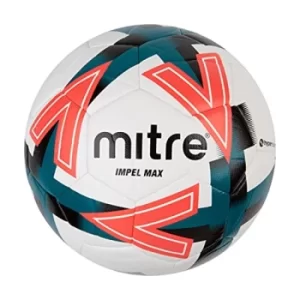 Mitre Impel Max Training Ball White/Black/Orange/Green 4