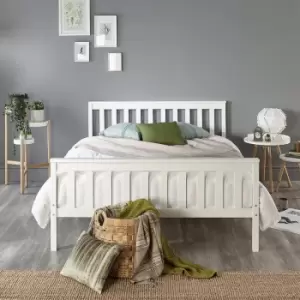 Atlantic Bed Frame in White, size Super King