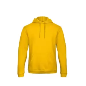 B&C Adults Unisex ID. 203 50/50 Hooded Sweatshirt (4XL) (Gold)