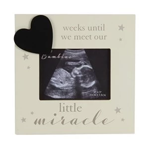 4" x 3" - Bambino Countdown Scan Frame - Little Miracle