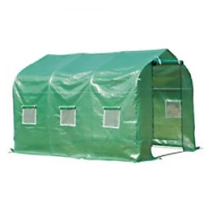 OutSunny Polytunnel Greenhouse Green Water proof Outdoors 1390 mm x 120 mm x 360 mm
