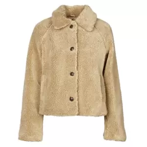 Only ONLEMILY womens Jacket in Beige - Sizes M