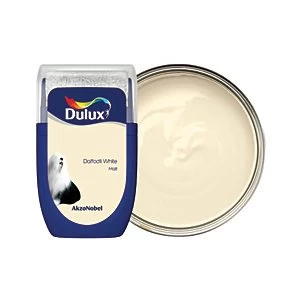 Dulux Daffodil White Matt Emulsion Paint 30ml