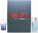 Kenzo LEau par Kenzo pour Homme Gift Set 50ml Eau de Toilette + 50ml Shower Gel