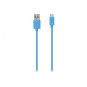 Belkin MixIt Colour Range Micro USB Cable 2m - Blue