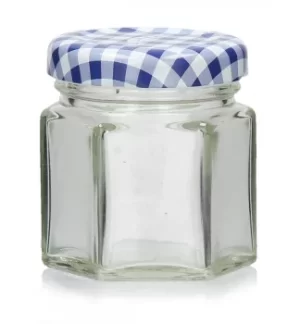 Kilner Hexagonal Twist Top Jar, 48ml Transparent