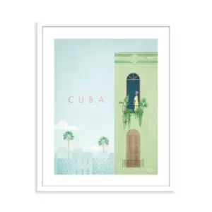 The Art Group Henry Rivers Cuba Framed Art - 40x50cm