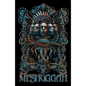 Meshuggah - 5 Faces Textile Poster