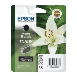 Epson Lily T0598 Matte Black Ink Cartridge