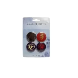 Game Of Thrones Button Badge 4-Pack Version 1