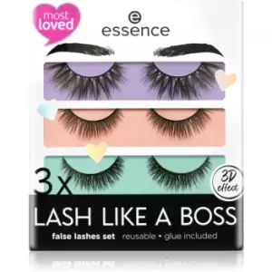 Essence Lash Like a Boss false eyelashes 01 Limitless+Unique+Stunning (economy pack)