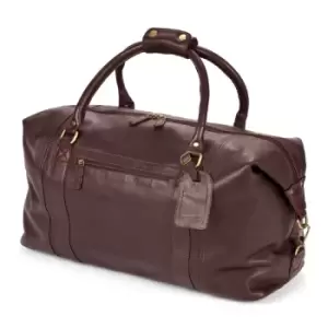 Eastern Counties Leather Large Holdall Bag (One size) (Tan)