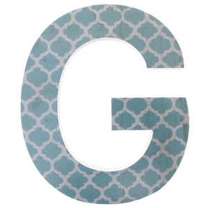 Letter G Wall Plaque