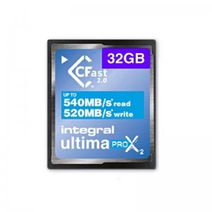 Integral Ultima PRO X2 CFast 32GB Memory Card