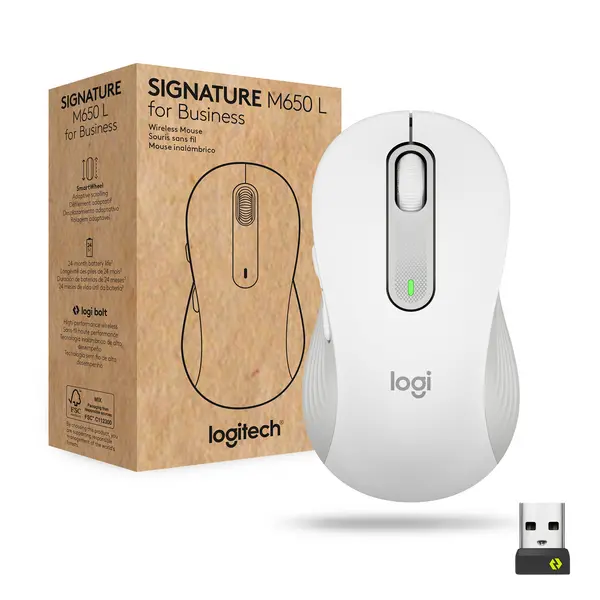 Logitech Logitech Signature M650 L Wireless Mouse for Business 910-006349